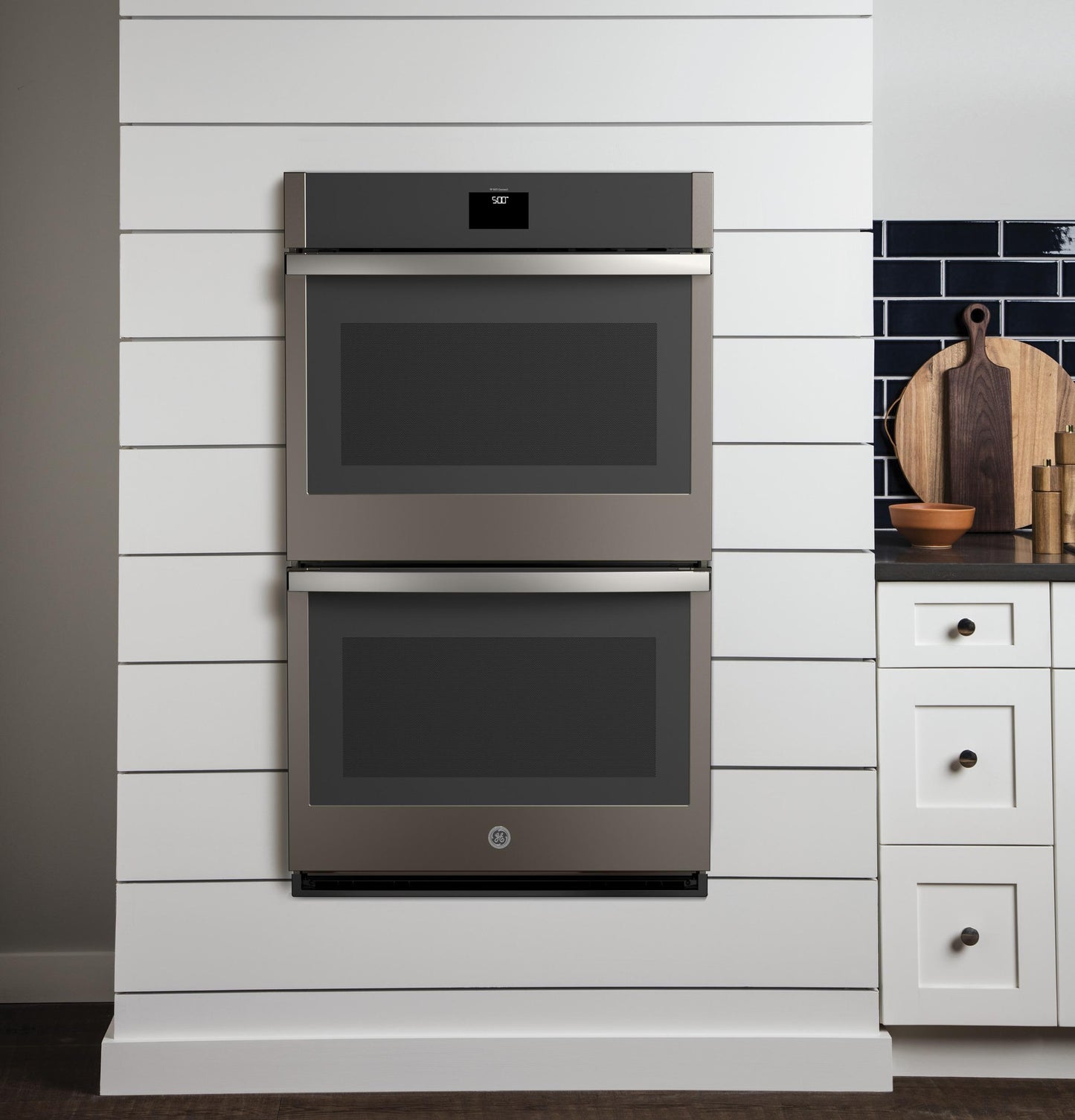 JTD5000ENES GE® 30" Smart Built-In Self-Clean Convection Double Wall Oven