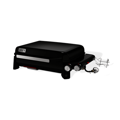 Weber 1500532 Slate® 22 Rust-Resistant Tabletop Griddle - Black