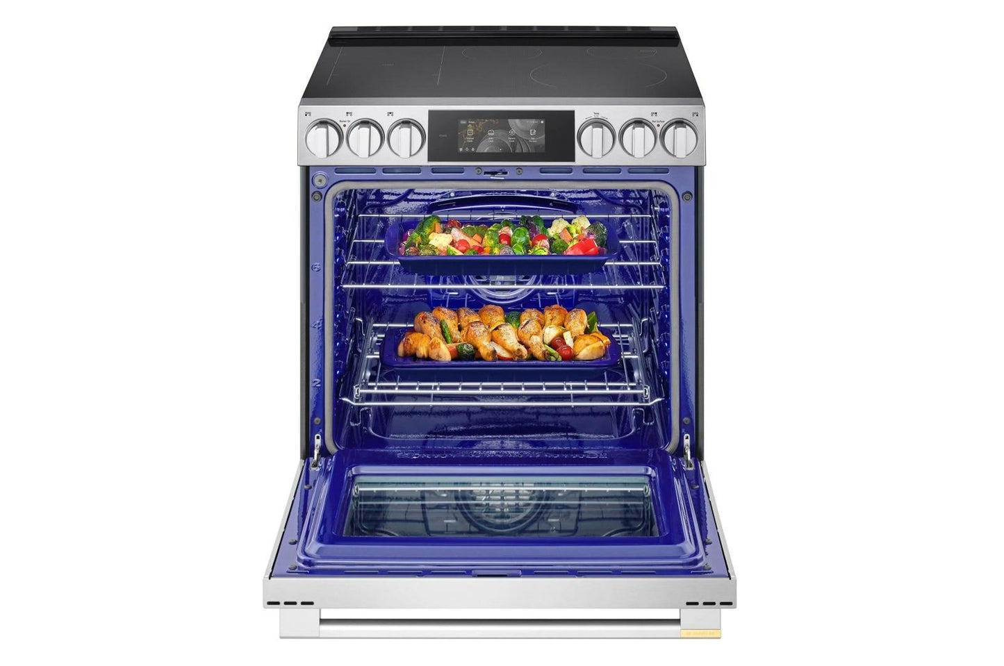 LSIU6339XE LG SIGNATURE 6.3 cu. ft. Smart Induction Slide-In Range with Dynamic ProBake Convection®, Air Fry, Air Sous Vide, Pizza mode and AI Gourmet Camera