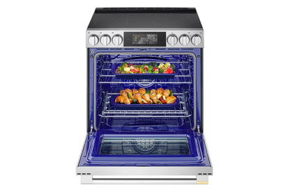 LSIU6339XE LG SIGNATURE 6.3 cu. ft. Smart Induction Slide-In Range with Dynamic ProBake Convection®, Air Fry, Air Sous Vide, Pizza mode and AI Gourmet Camera