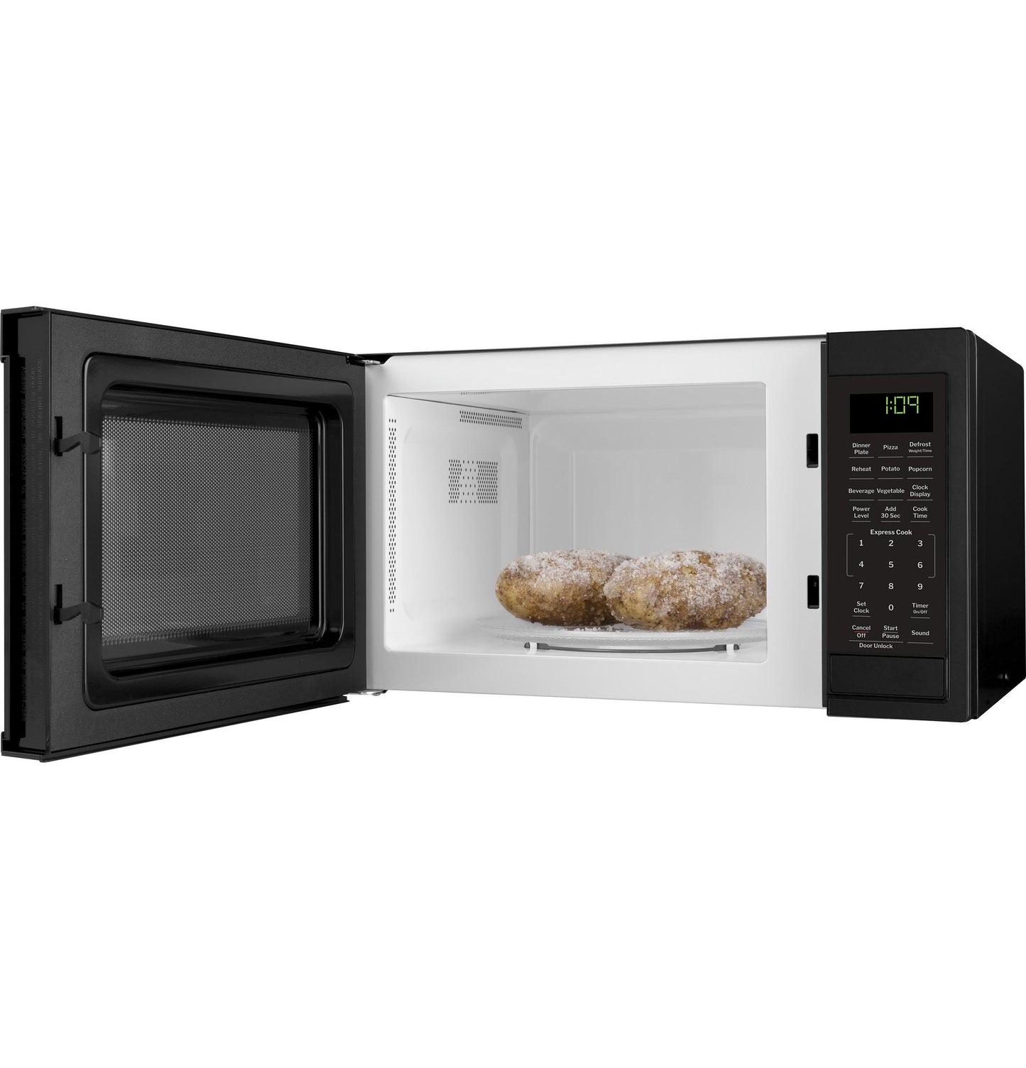 GCBK09N1WBB GE® 0.9 Cu. Ft. Capacity Built-In Microwave Oven