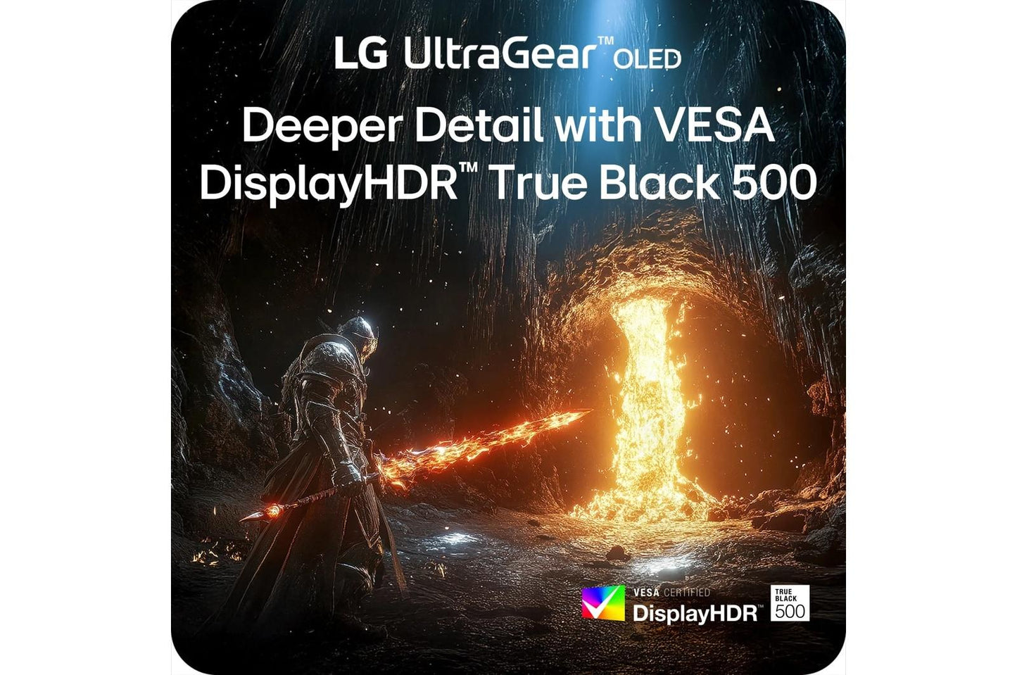 Lg 27GX700AB 27 Inch UltraGear™ OLED QHD 280Hz 0.03ms G-Sync® Compatible Gaming Monitor
