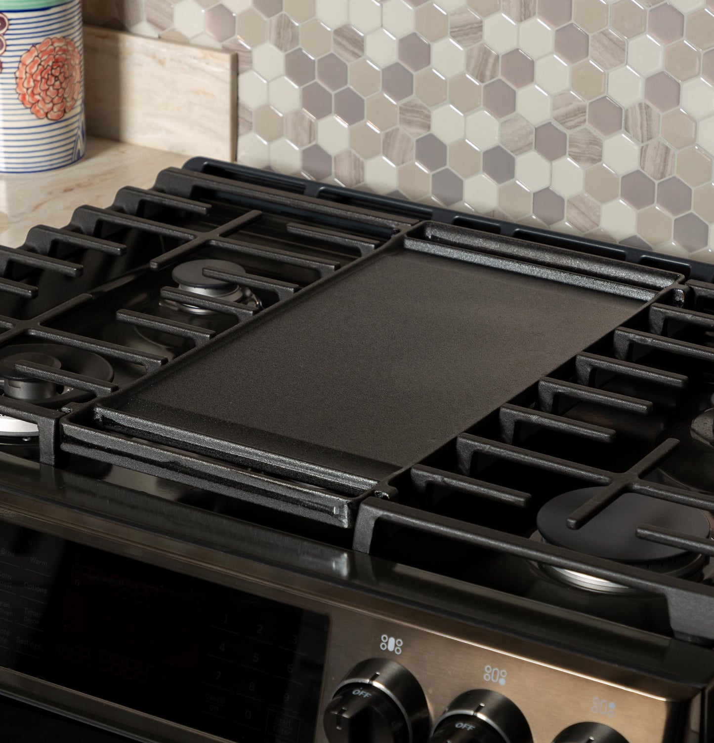 Ge Appliances WB31X24998 Reversible Griddle / Grill Combo