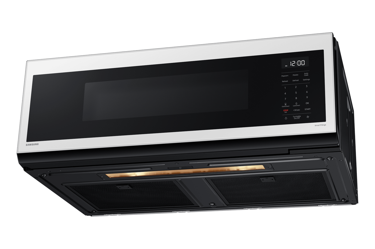 Samsung ME11CB751012 Bespoke Slim Over-the-Range Microwave Ceramic Enamel Interior  Wi-Fi  1.1 cu.ft.