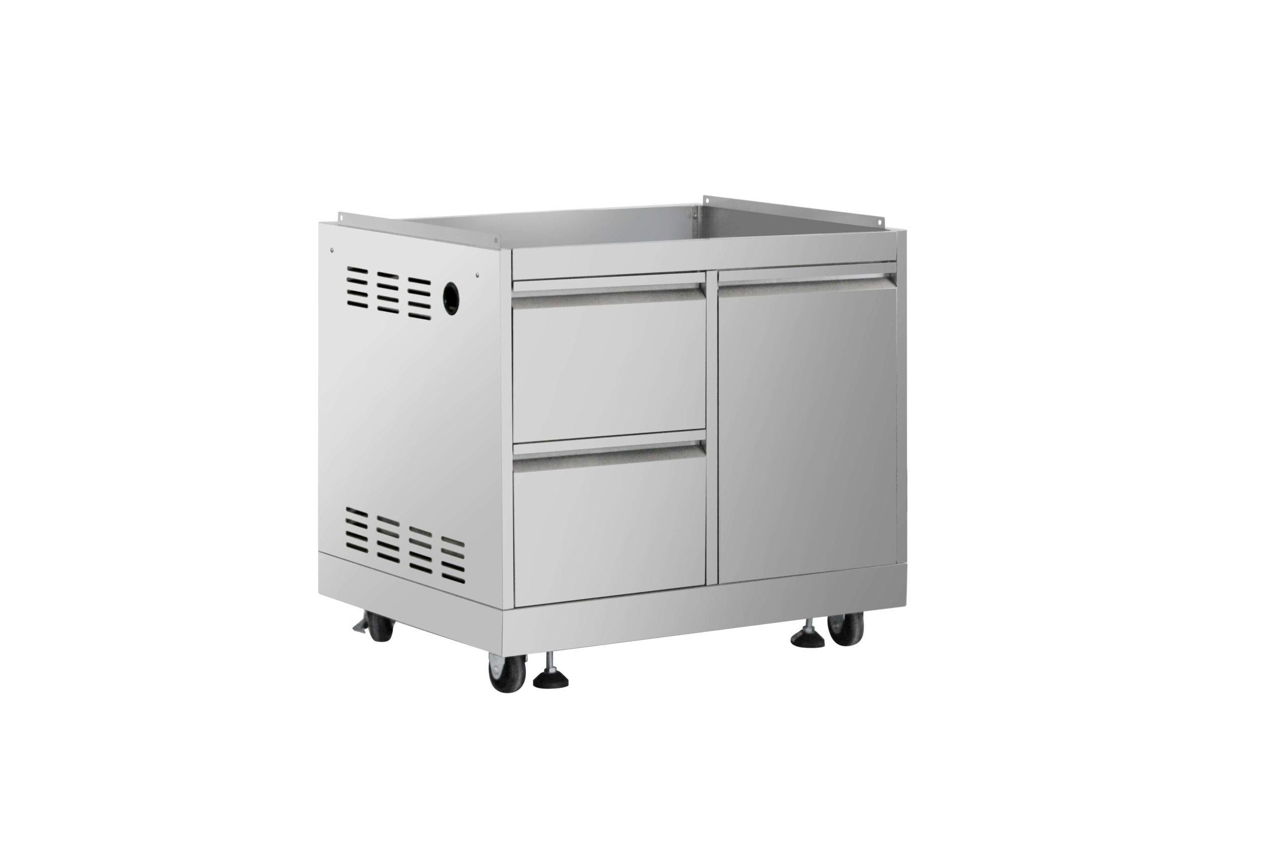 MK03SS304 Thor Kitchen Outdoor Kitchen BBQ Grill Cabinet In Stainless Steel - Model Mk03ss304