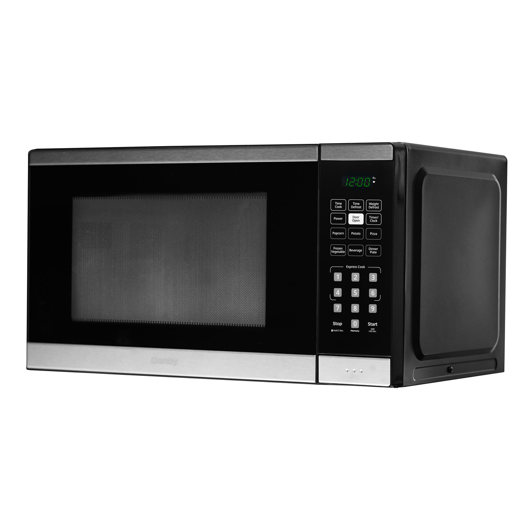 DBMW0925BBS Danby 0.9 cu. ft. Countertop Microwave in Black and Stainless Steel