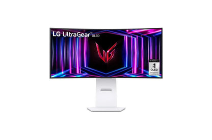 Lg 34GS95QEW 34 Inch UltraGear™ OLED Curved Gaming Monitor WQHD 1440P with 240Hz Refresh Rate 0.03ms Response Time