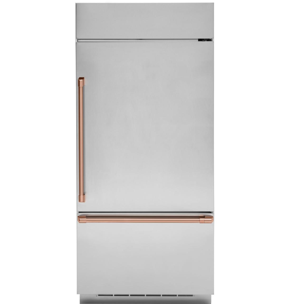 Cafe CDB36RP2PS1 Caf(eback)™ 21.3 Cu. Ft. Built-In Bottom-Freezer Refrigerator