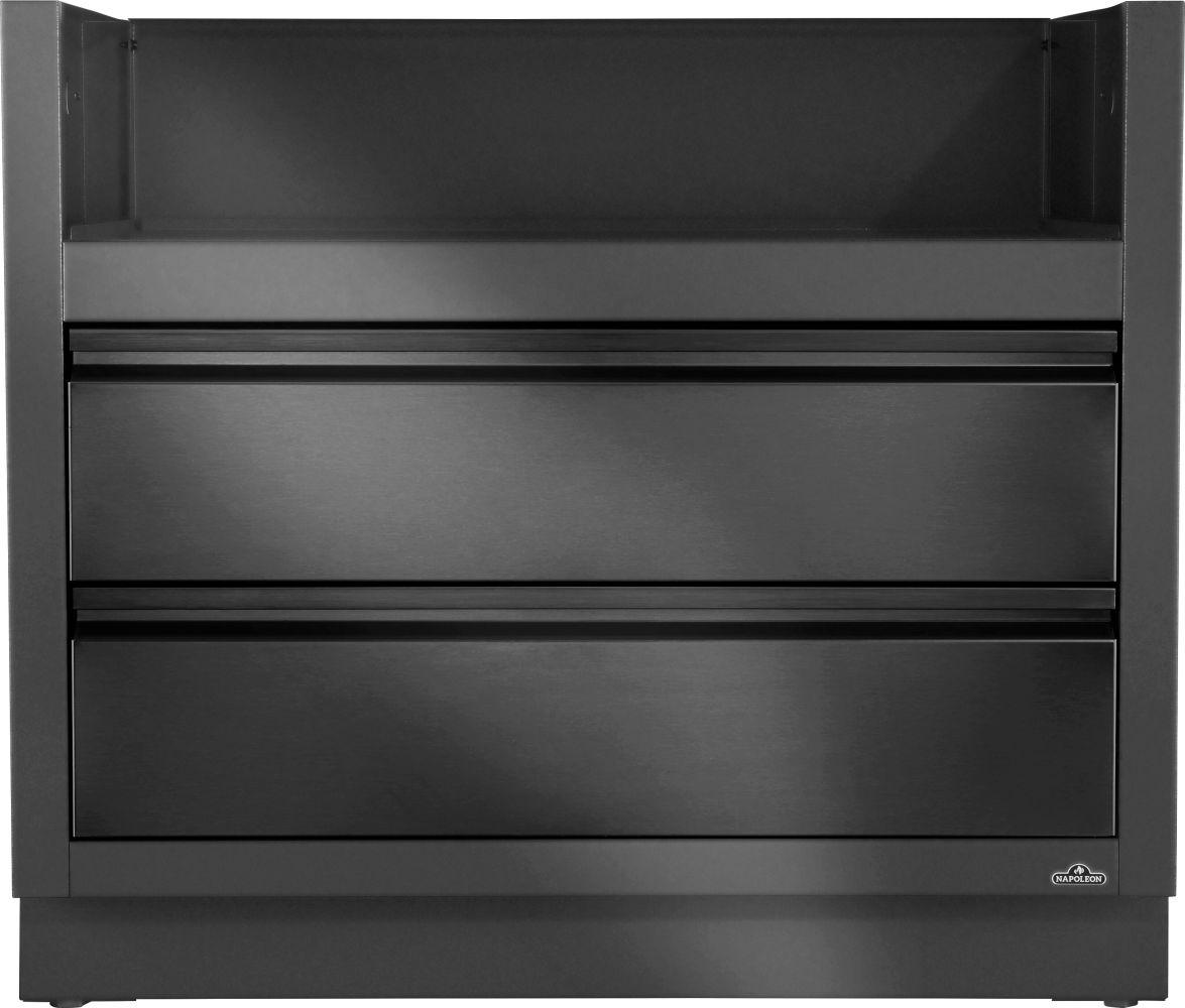 Napoleon Bbq IMUGC665MK1 OASIS Under Grill Cabinet for Built-in Prestige PRO 665, Matte/Matt Black