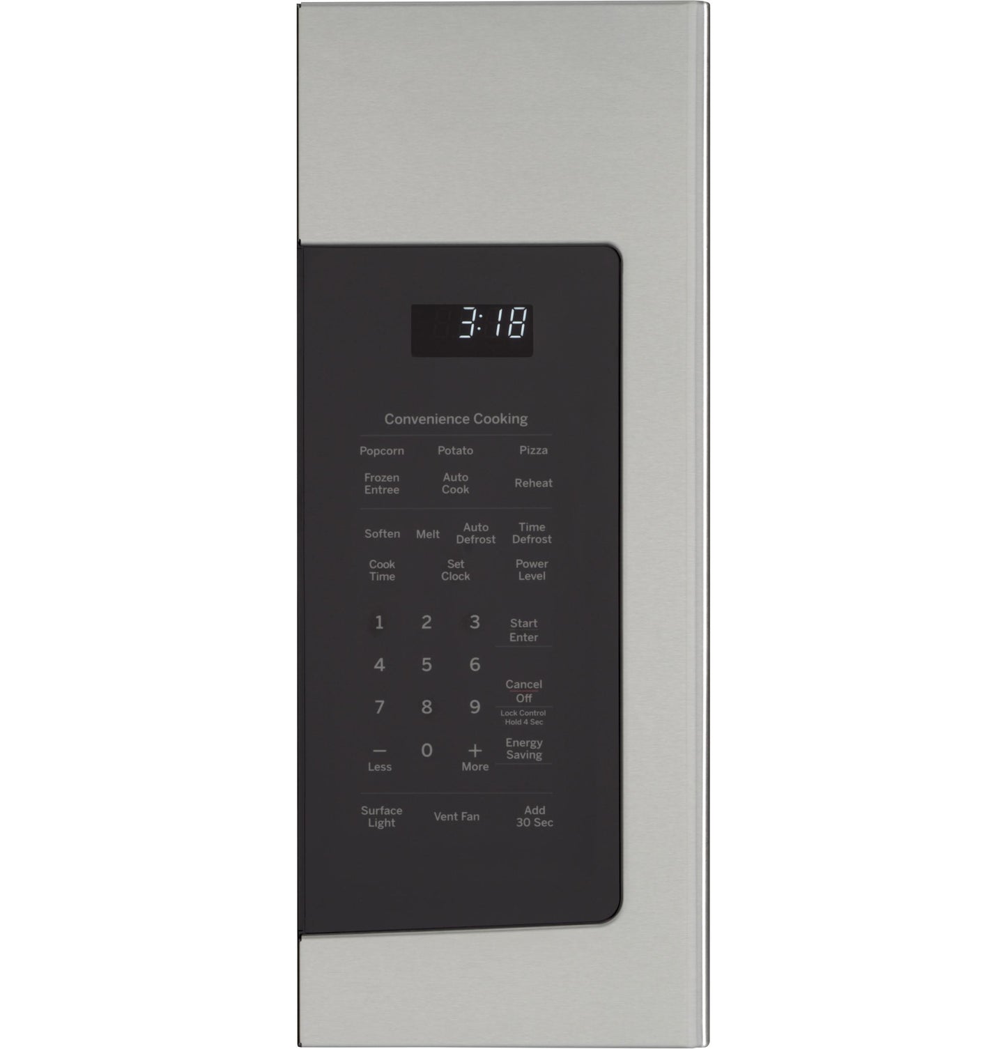 JNM3184RPSS GE® 1.8 Cu. Ft. Over-the-Range Microwave Oven with Recirculating Venting