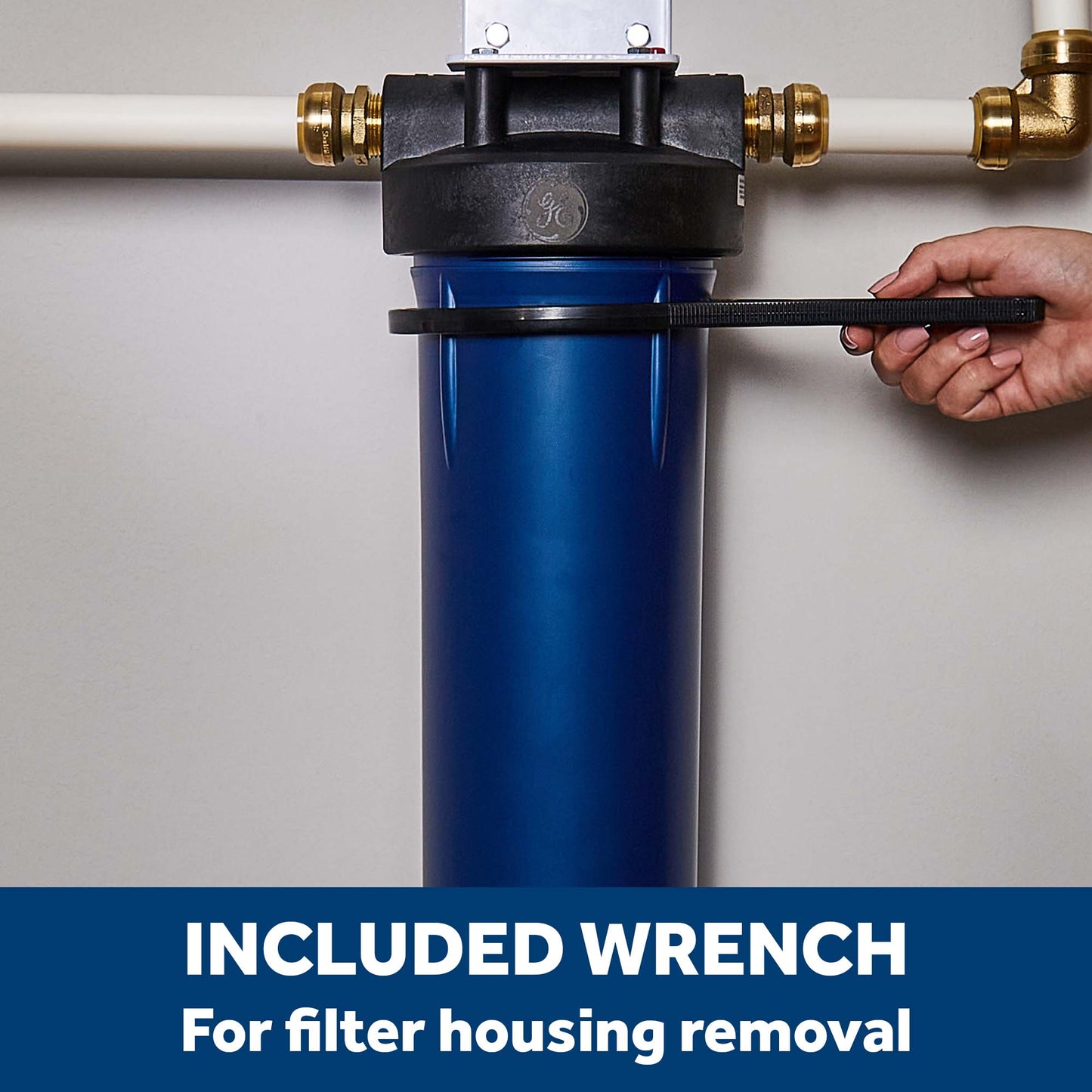 GXWH60T GE WHOLE HOUSE HIGH FLOW WATER FILTRATION SYSTEM