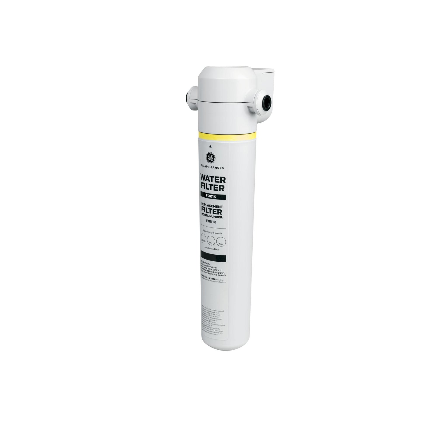 Ge Appliances FQK1K Replacement Water Filter for Single Stage or In-Line Systems