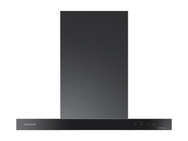 Samsung NK30CB600W33AA 30" Bespoke Smart Wall Mount Hood in Clean Deep Charcoal