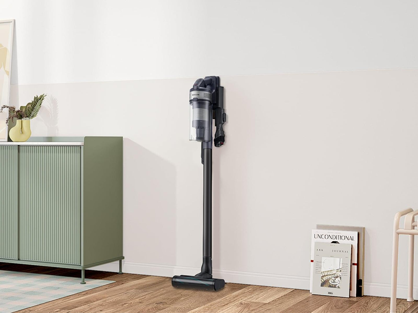 Samsung VS20B75AGR5 Jet Stick 60 min run time  5-Layer Filtration  200W Suction