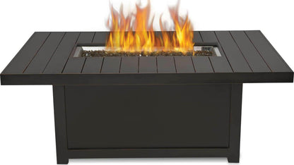 Napoleon Bbq STTR1BZ St. Tropez Rectangle Patioflame Table Fire Table , Propane, Bronze