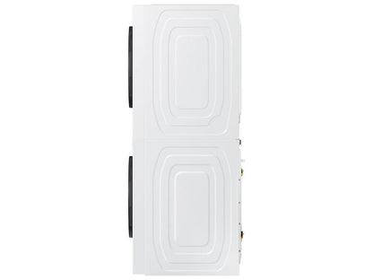Samsung WH46DBH100EW Bespoke AI Laundry Hub™ 4.6 cu. ft. Large Capacity Single Unit Washer with Steam Wash and 7.6 cu. ft. Electric Dryer in White