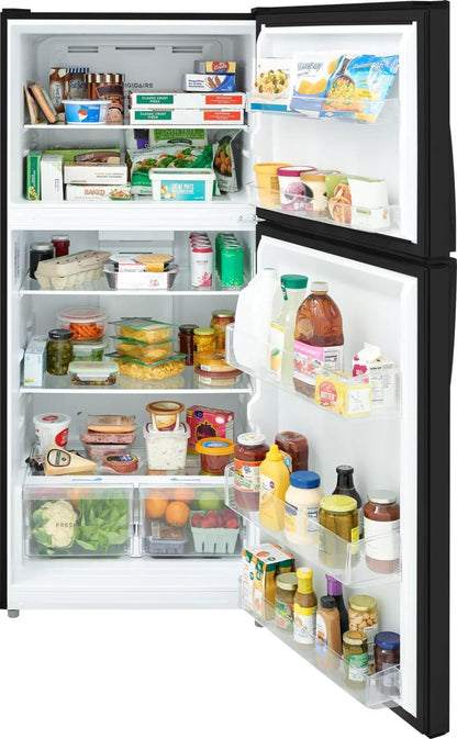 Frigidaire FRTE2223AB 22 Cu Ft Garage Ready Top Freezer Refrigerator