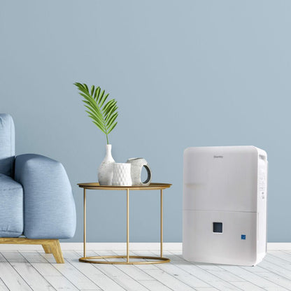 DDR050BJP2WDB Danby 50 Pint Dehumidifier with Pump in White