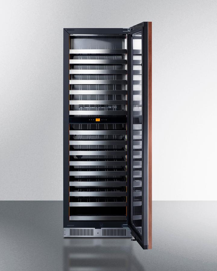 Summit SDHWC98PNR 24" Wide Dual Zone Wine Cellar (panel Not Included)