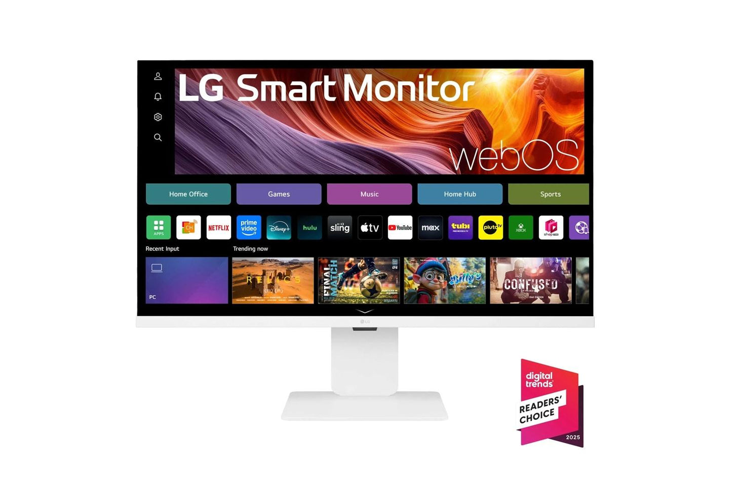 Lg 32U850SAW 32 Inch 4K UHD IPS Smart Monitor with webOS and USB Type-C PD 90W