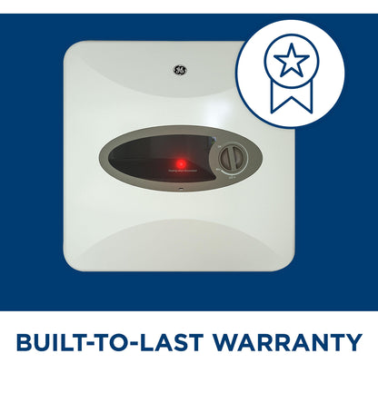 GE06P08BAR GE® 6 Gallon Electric Point of Use Water Heater