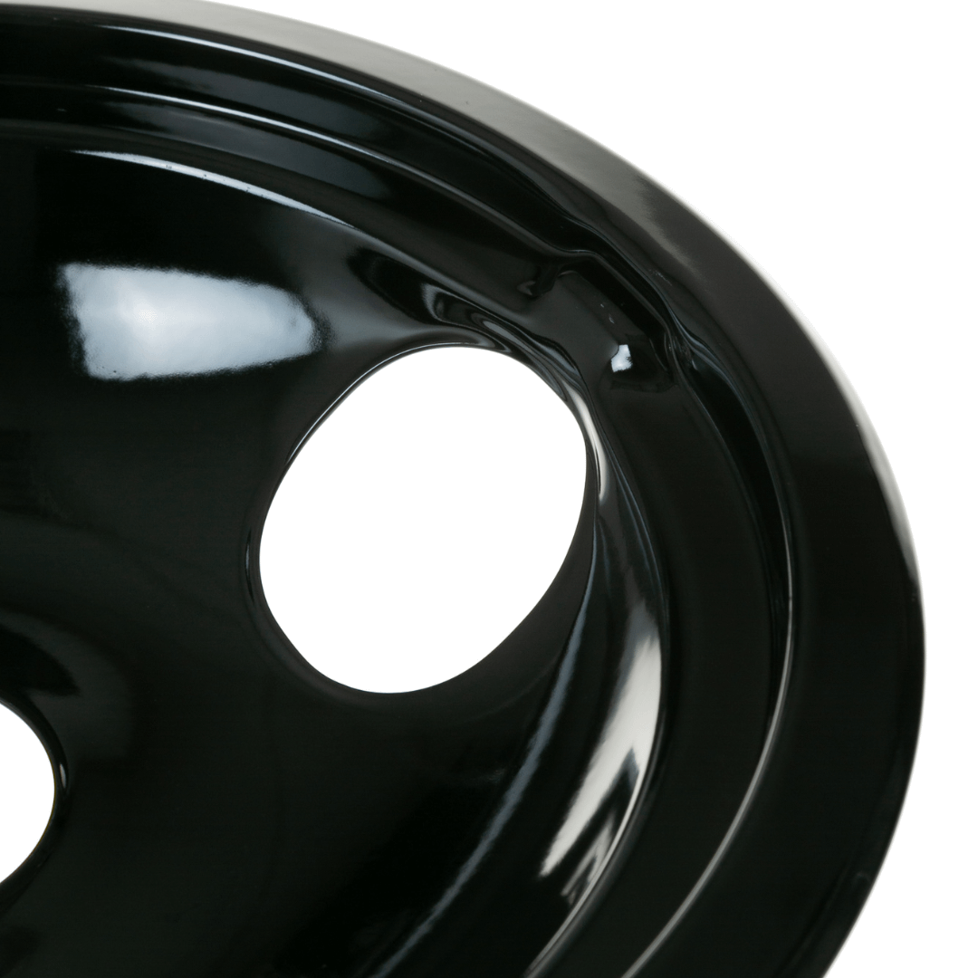 Ge Appliances GE68PA Range 4-Piece Drip Pan Set  6" & 8" Porcelain Replacement Bowls