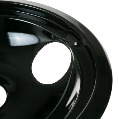 Ge Appliances GE68PA Range 4-Piece Drip Pan Set  6" & 8" Porcelain Replacement Bowls