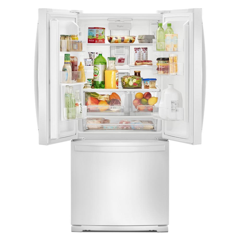 Whirlpool WRF560SEHW 30-inch Wide French Door Refrigerator - 20 cu. ft.