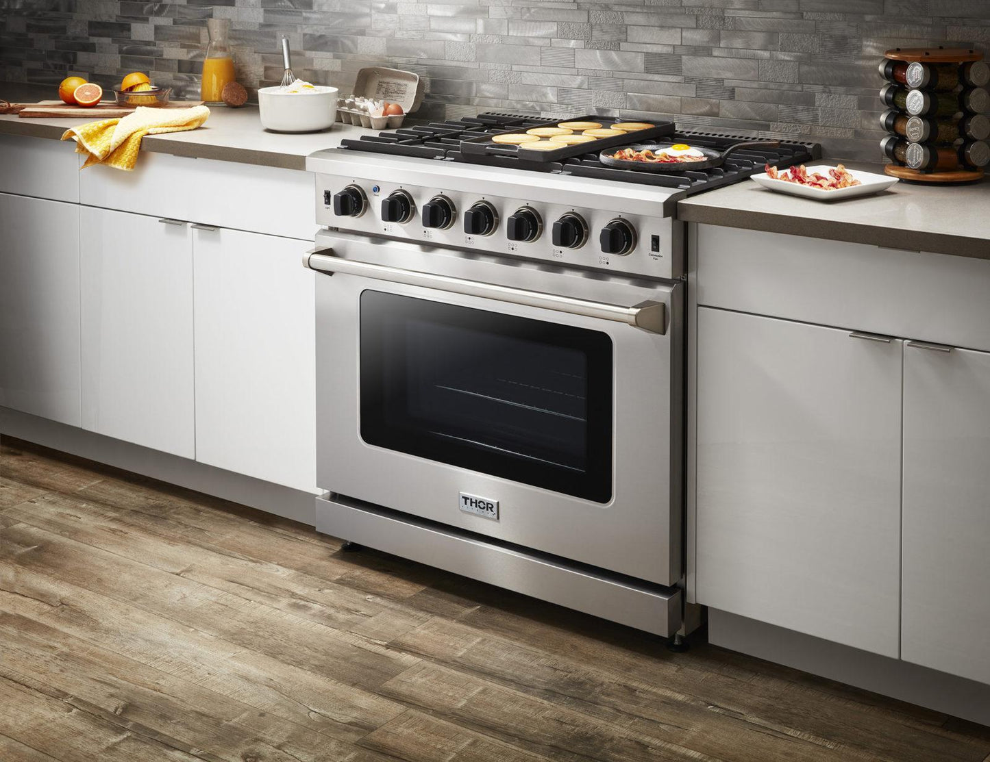 LRG3601U Thor Kitchen 36-inch Gas Range - Model Lrg3601u