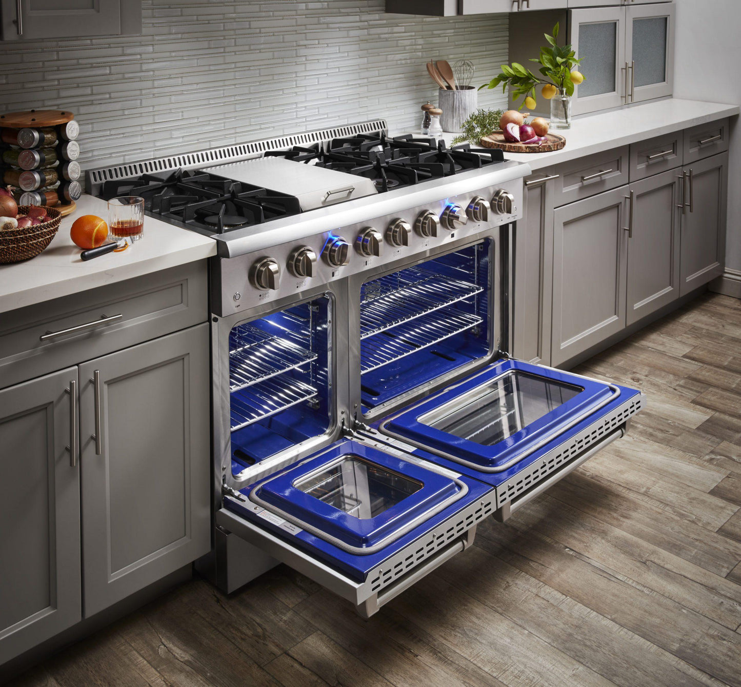 HRG4808ULP Thor Kitchen 48-inch Professional Liquid Propane Range - Hrg4808ulp