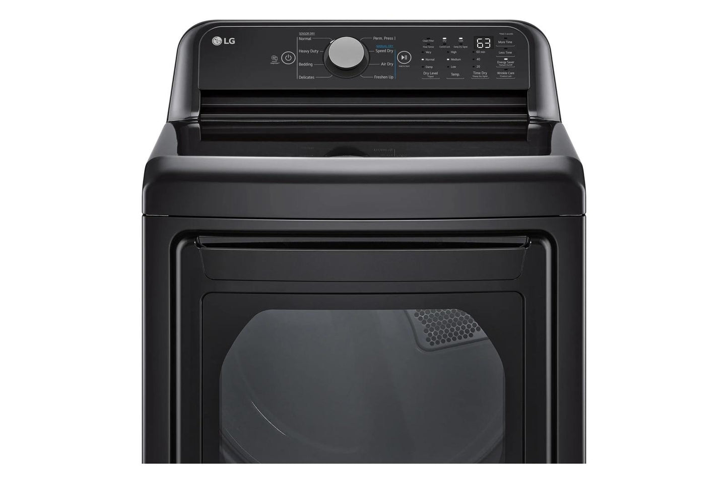 Lg DLG7151X 7.3 cu. ft. Ultra Large Capacity Gas Dryer with Sensor Dry Technology