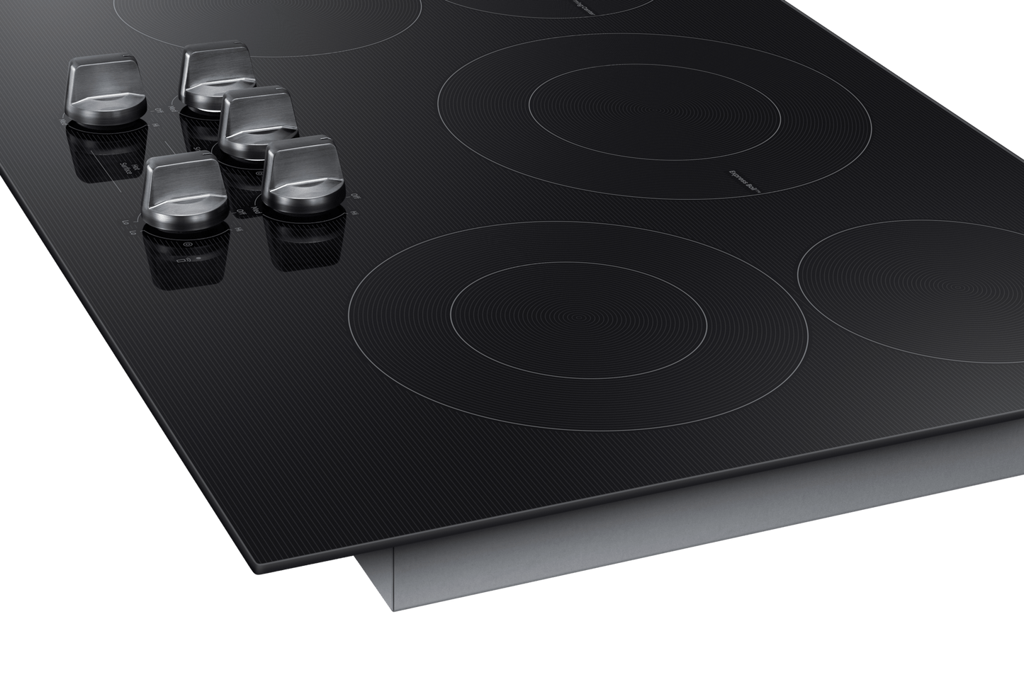 Samsung NZ30FG6332RK Electric Cooktop Illuminated Knobs  Wi-Fi  Rapid Boil