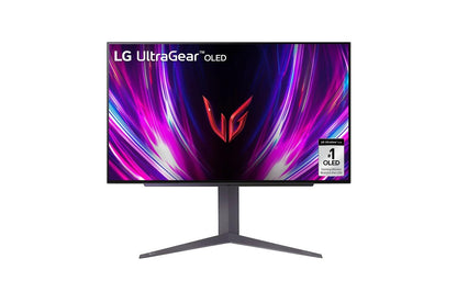Lg 27GS93QEB 27 Inch UltraGear™ OLED QHD 1440P 240Hz 0.03ms HDR True Black 400 Gaming Monitor with G-Sync Compatible and FreeSync™ Premium Pro