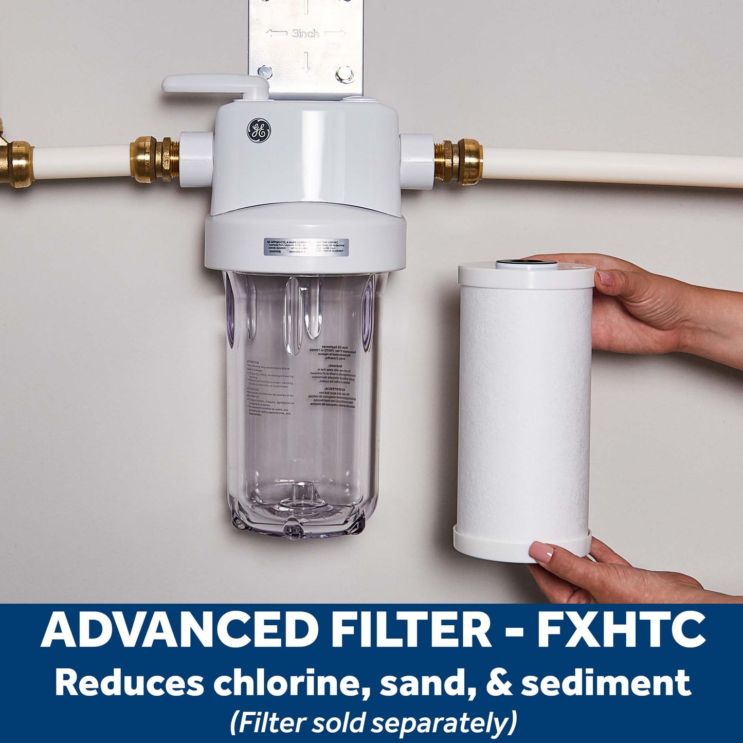 GXWH40L GE WHOLE HOUSE WATER FILTRATION SYSTEM