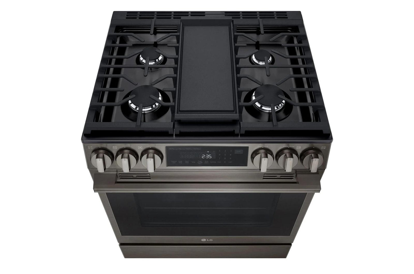 Lg LSGL6335Z 6.3 cu ft. Smart Gas Slide-In Range with ProBake Convection® InstaView®, and Air Fry