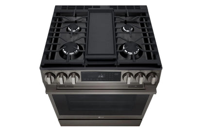 Lg LSGL6335Z 6.3 cu ft. Smart Gas Slide-In Range with ProBake Convection® InstaView®, and Air Fry