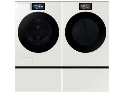 Samsung WE602NY Bespoke 27" Wide Laundry Pedestal with Storage Drawer in Ivory