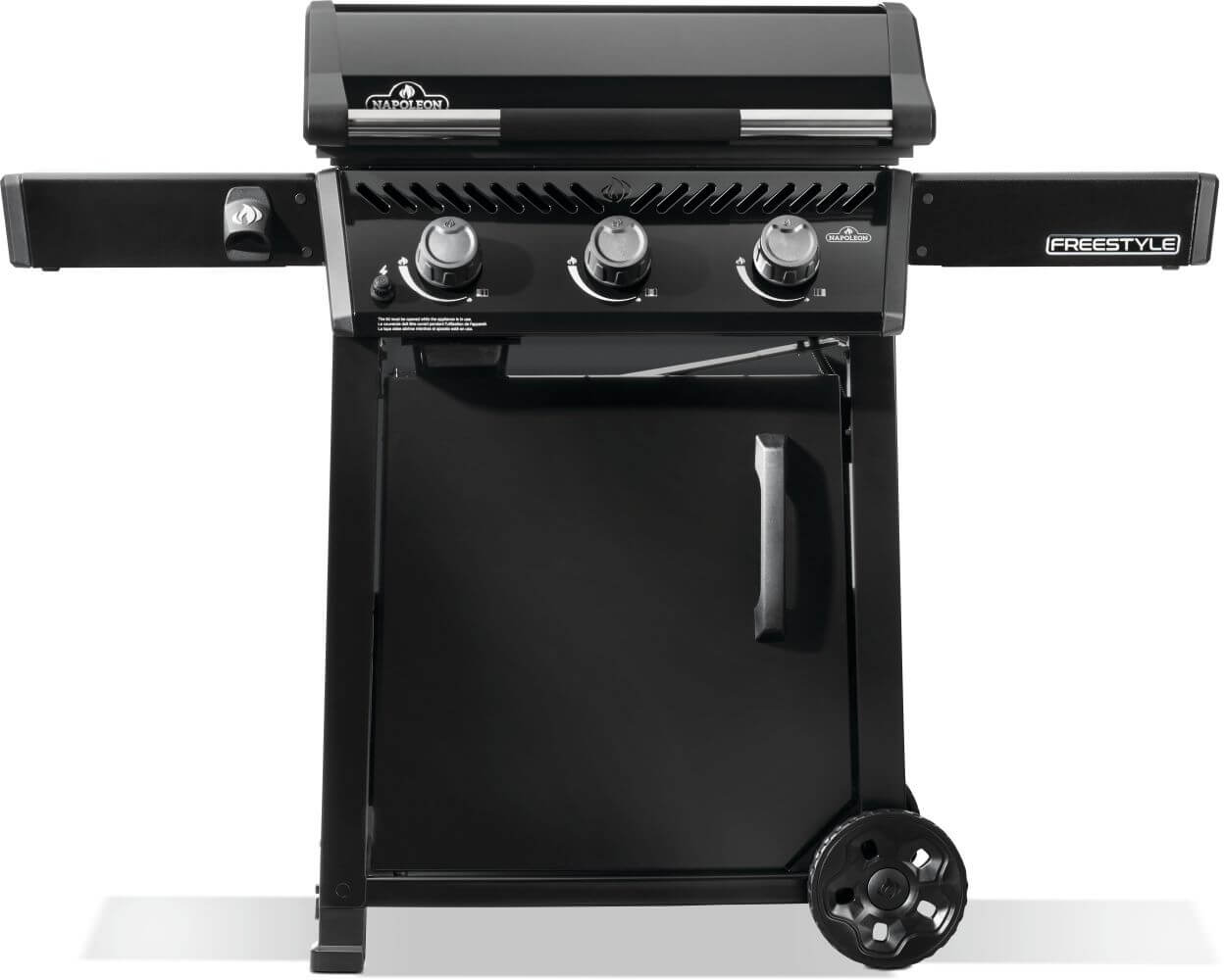 Napoleon Bbq F24DFTPK Freestyle 24 Inch Pre-seasoned Non-Stick Griddle , Propane, Black