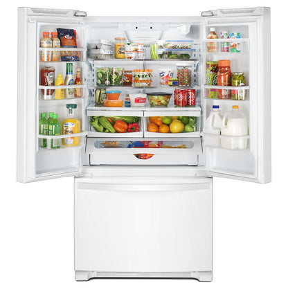 Whirlpool 36-inch Wide Counter Depth French Door Refrigerator - 20 cu. ft.