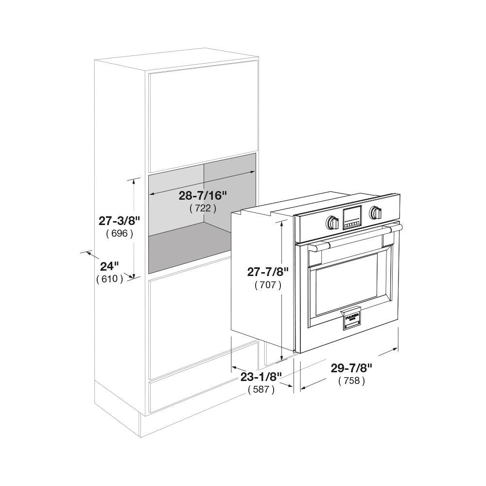 30" PRO SINGLE OVEN