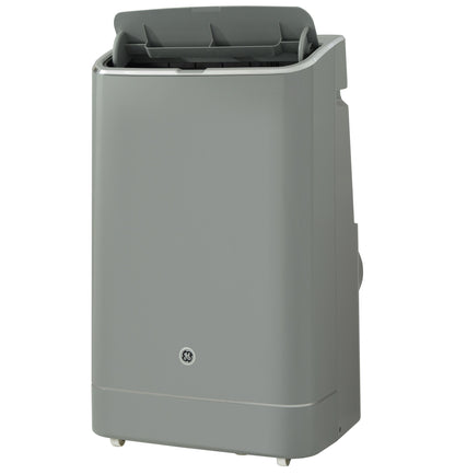 APWD10JASG GE® 10,500 BTU Smart Portable Air Conditioner with Dehumidifier and Remote, Grey