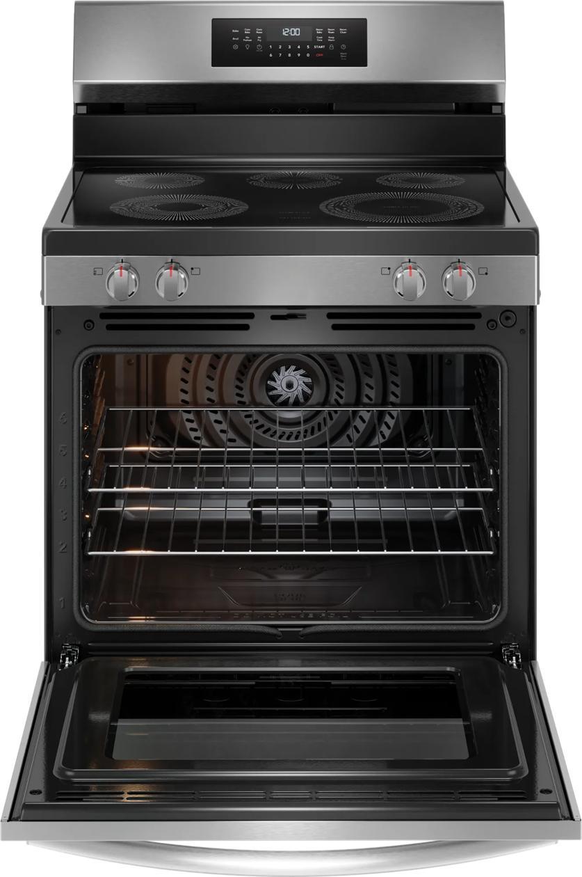 Frigidaire GCRE3059BF 30" Rear Control Electric Range with Air Fry