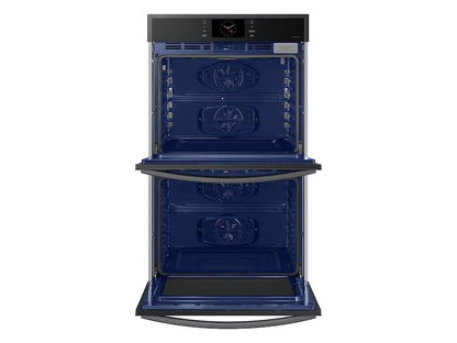 Samsung NV51CG600DMTAA 30" Double Wall Oven with Steam Cook in Matte Black Steel