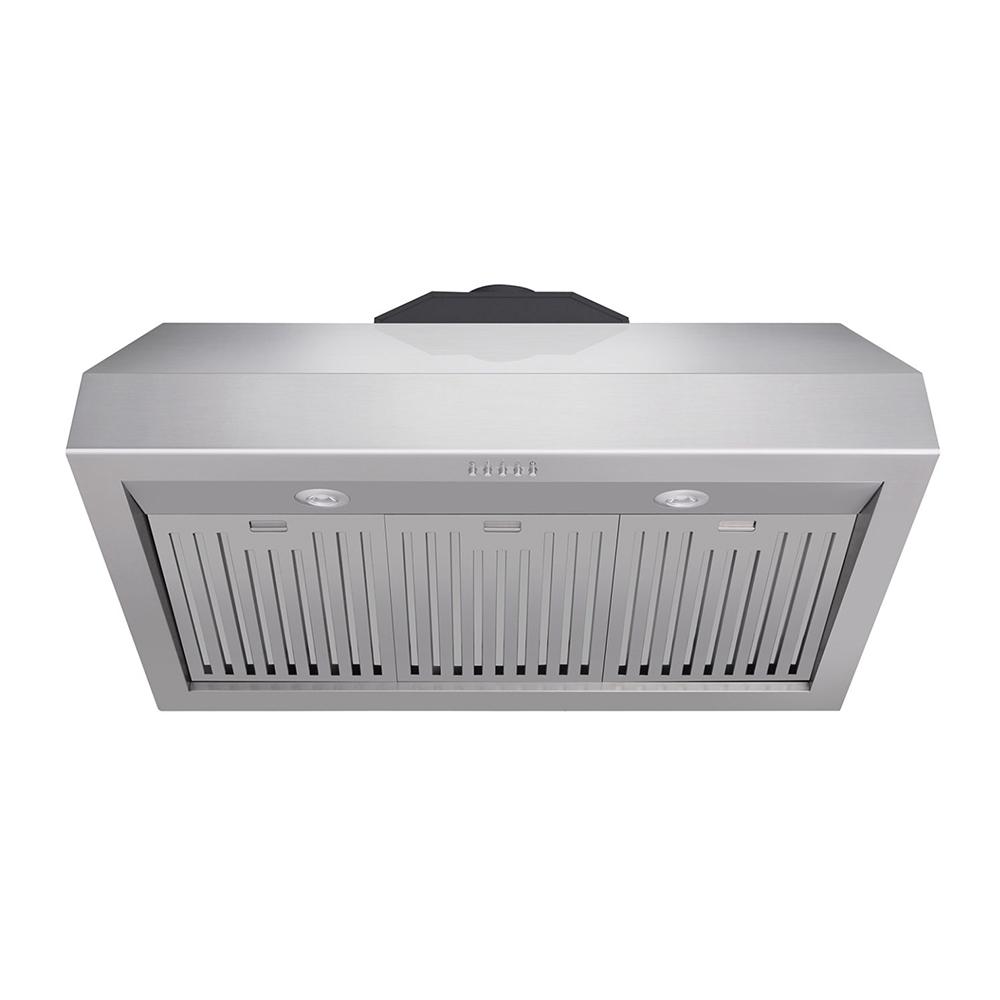 Thor Kitchen TRH3605 36 Inch Professional Range Hood, 16.5 Inches Tall In Stainless Steel (discontinued)