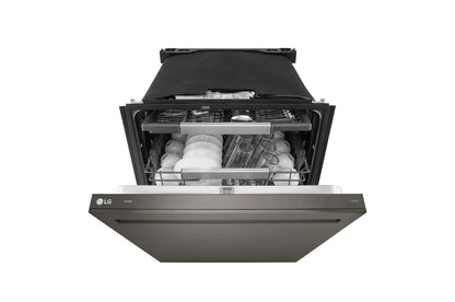 Lg LDNPH753D Smart FlushFit™ Top Control Dishwasher with 1-Hour Wash & Dry, QuadWash® Pro, TrueSteam® and Dynamic Heat Dry™ w/AutoVent Dry™
