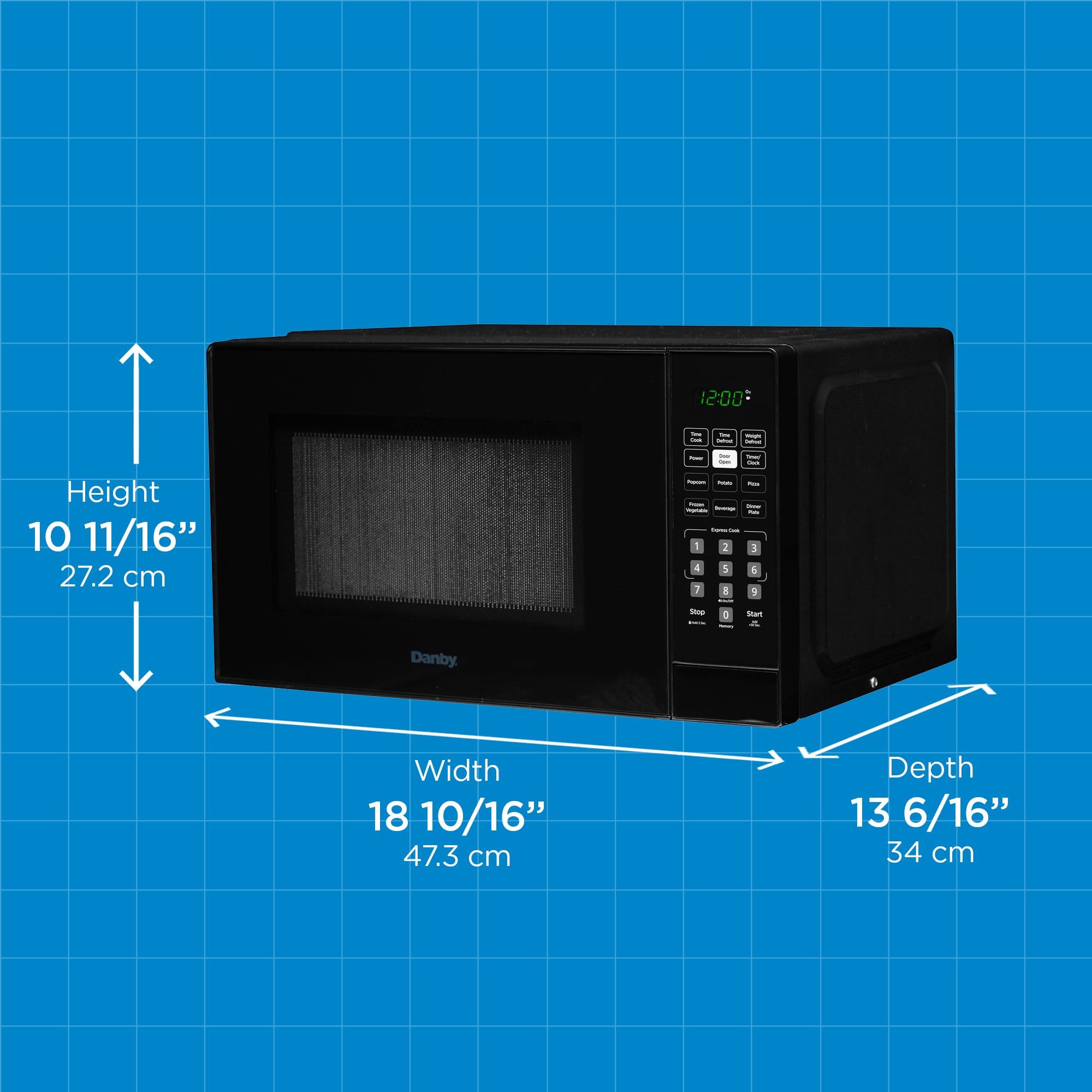 DBMW0921BBB Danby 0.9 cu. ft. Countertop Microwave in Black