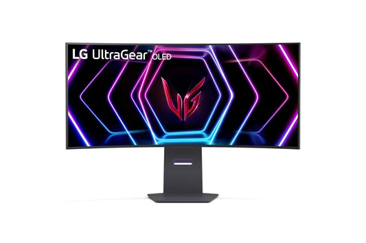 Lg 39GS96QBB 39 Inch UltraGear™ OLED WQHD 1440P 240Hz 0.03ms G-Sync Compatible 800R Curved Gaming Monitor with USB Type-C and Built-in Speaker
