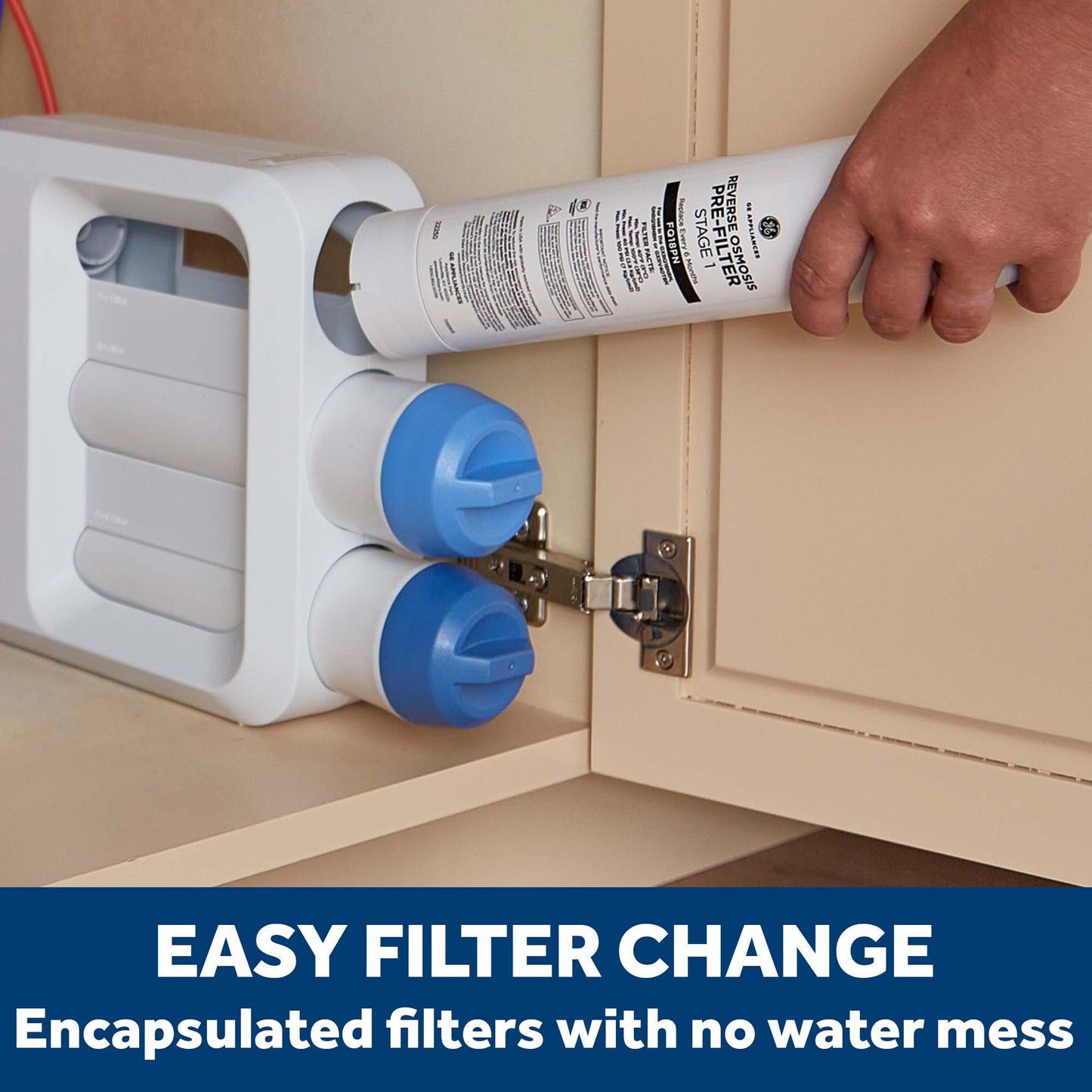 GXRQ18NBN GE® Reverse Osmosis Filtration System