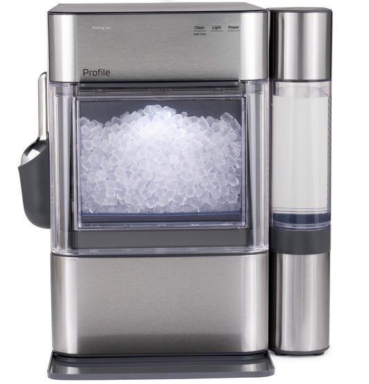 XPIO13SWSS GE Profile™ Opal™ 2.0 Ultra Nugget Ice Maker with Side Tank and Scale Inhibiting Filter