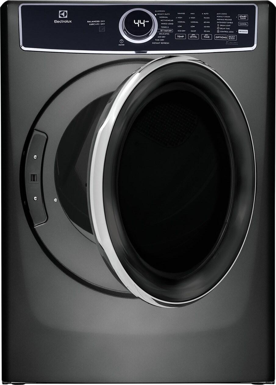 ELFE7637AT Electrolux Front Load Perfect Steam™ Electric Dryer with Balanced Dry™ and Instant Refresh - 8.0 Cu. Ft.